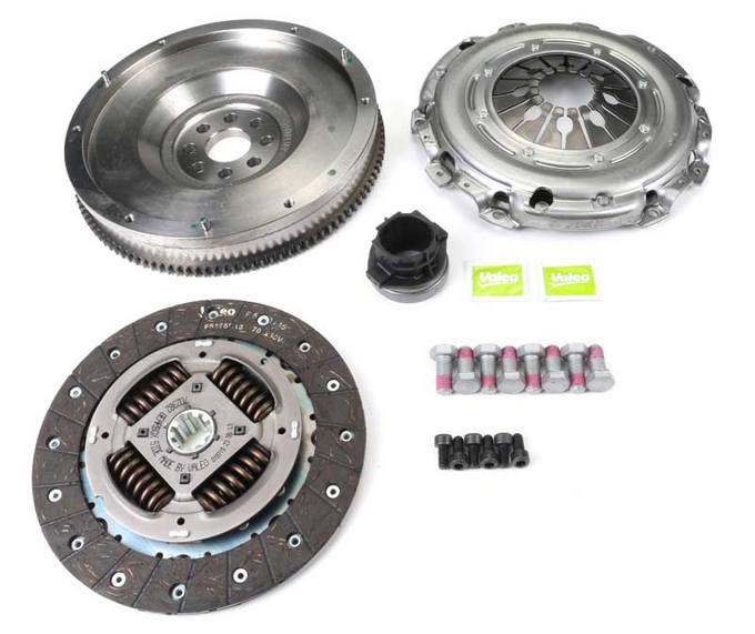 BMW Clutch Kit (Dual-mass Flywheel Conversion) 21217523620 - Valeo 52401225